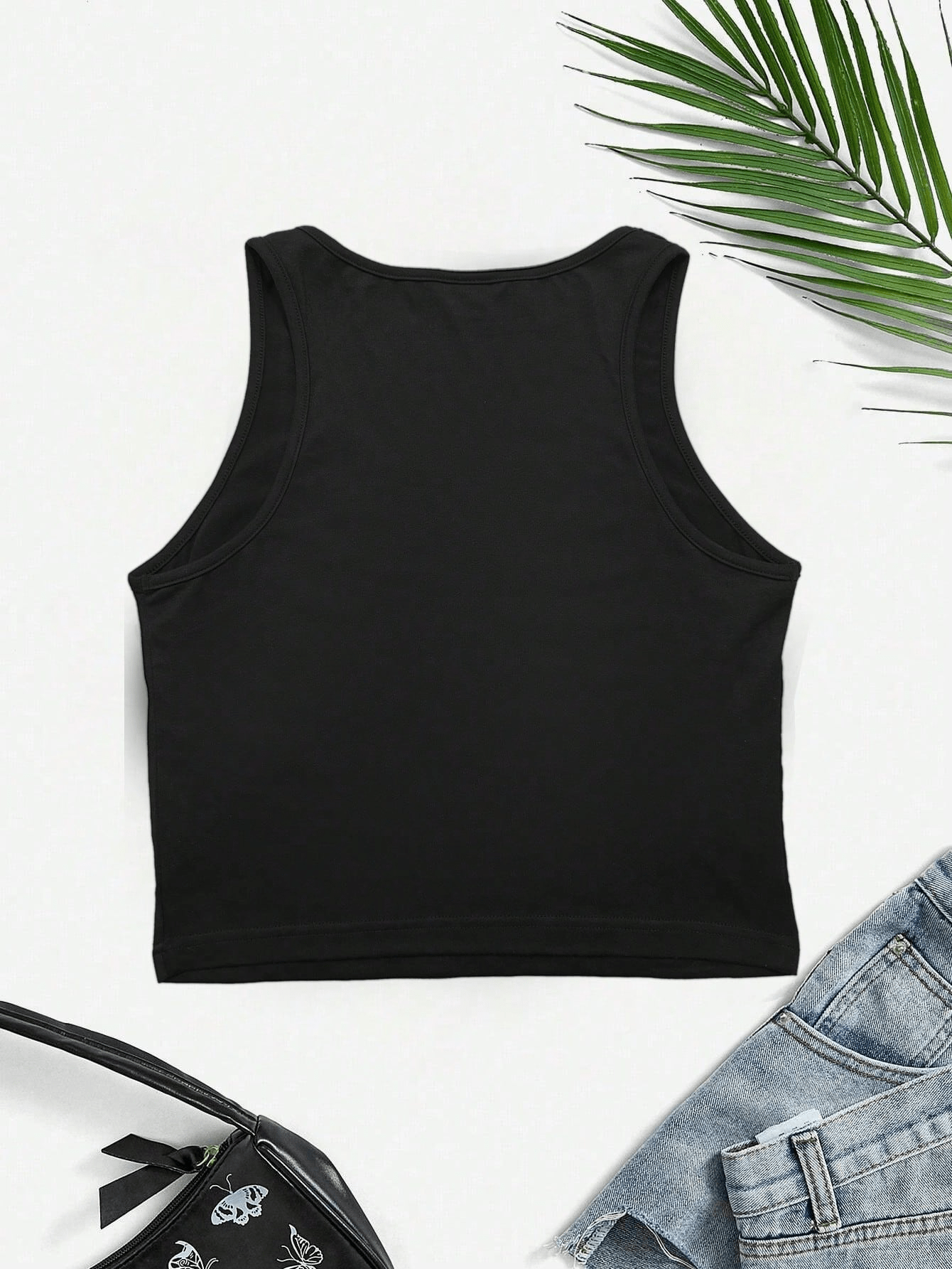 Damen Crop Top mit Print 'It's a Good Day to Dance' – Modernes Tanz-Statement, Freizeit & Streetwear
