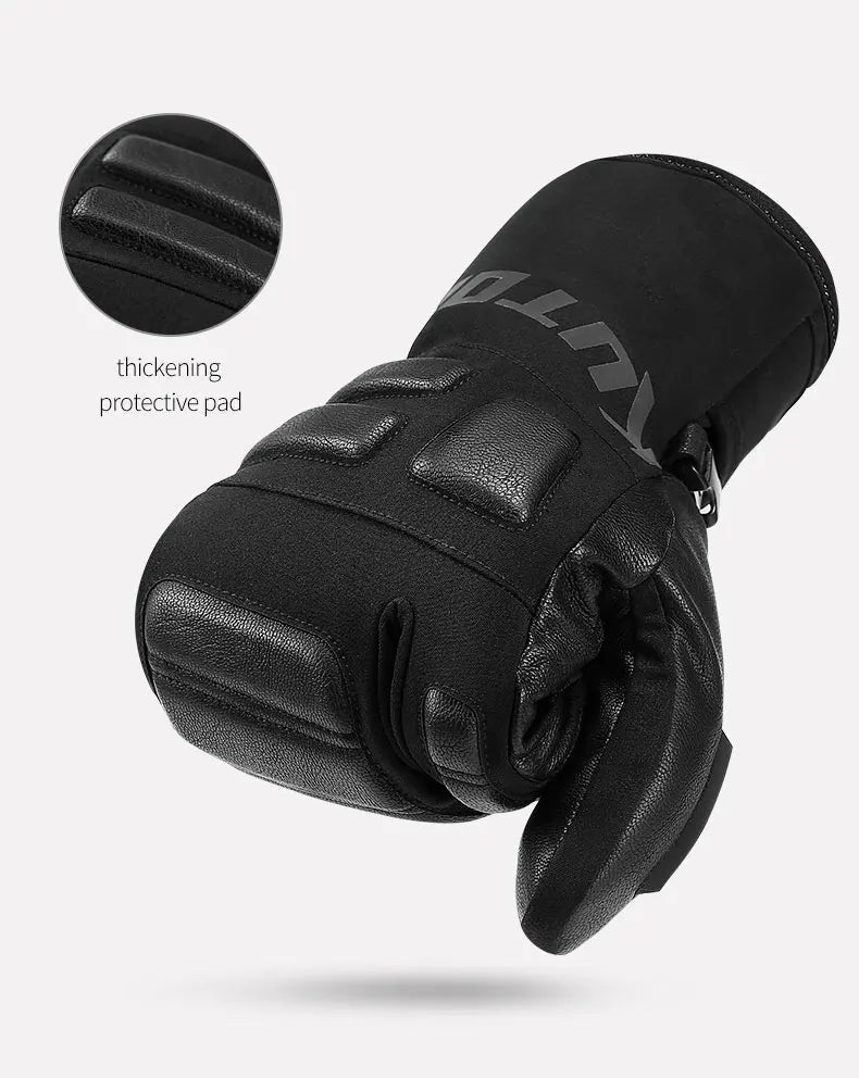 Unisex Winter Skihandschuhe Thermofutter Winddicht Wasserdicht