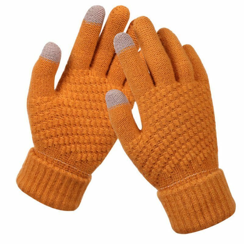 Unisex Strick Touchscreen Handschuhe für Smartphones