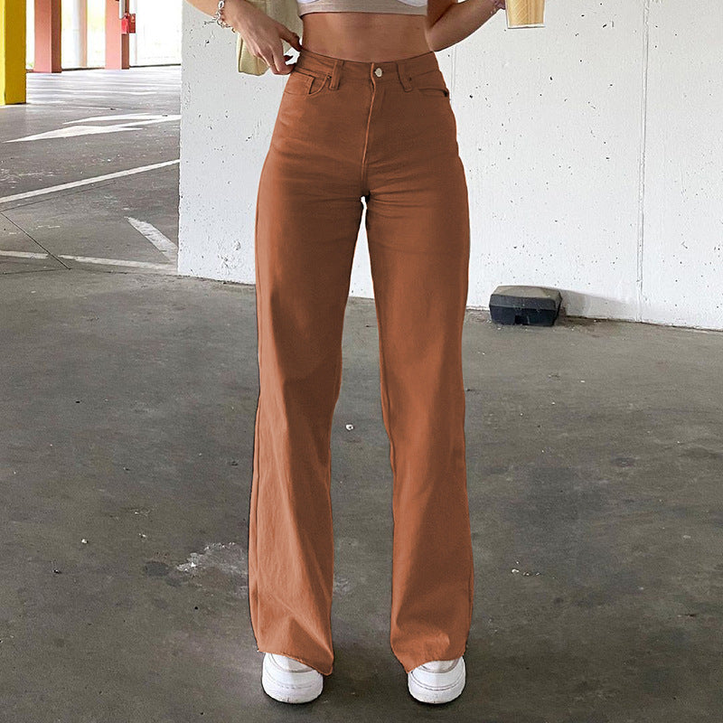 Vanessa – Damen Schlaghose mit hohem Bund