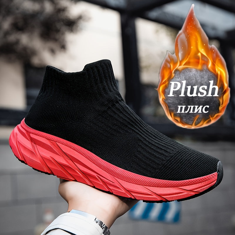Unisex Socken-Sneaker Slip-On mit dicker Sohle - Verschiedene Farben