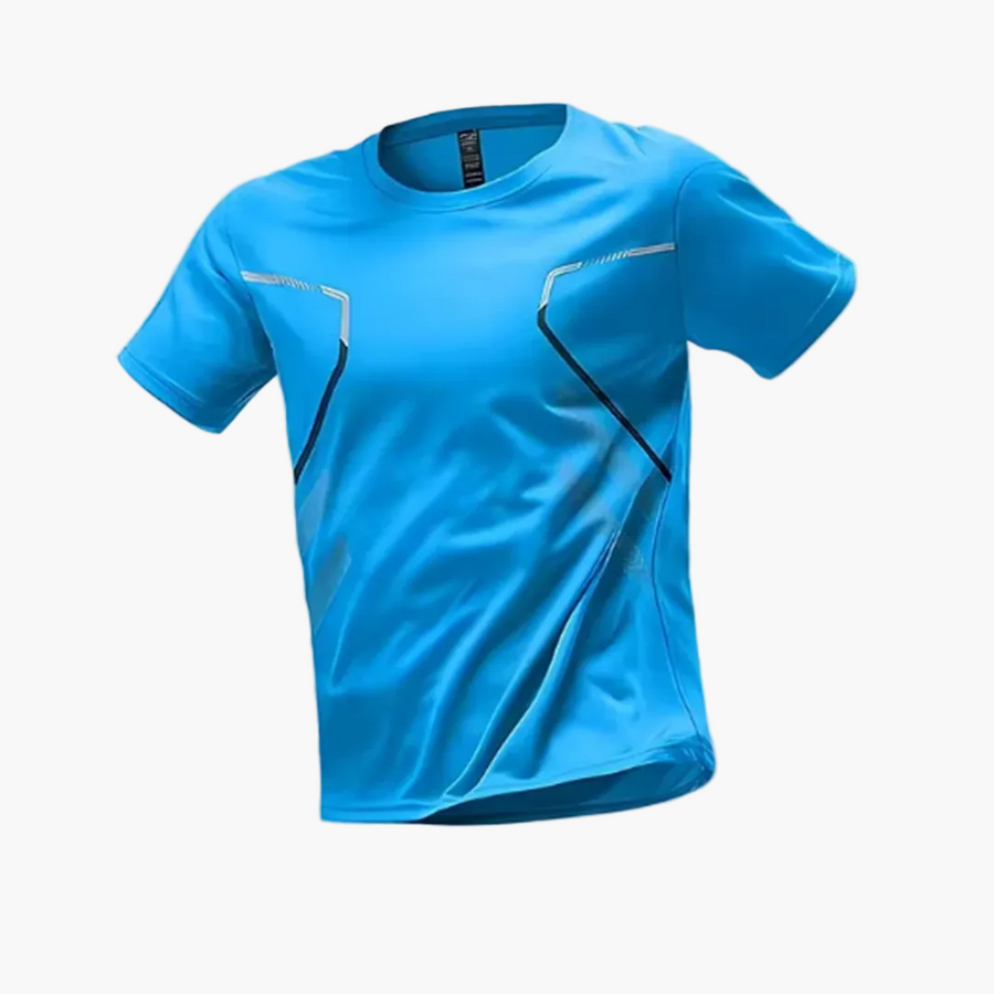 Herren Sport T-Shirt Funktionsshirt Trainingsshirt – Atmungsaktiv & Schnell trocknend für Fitness & Laufen