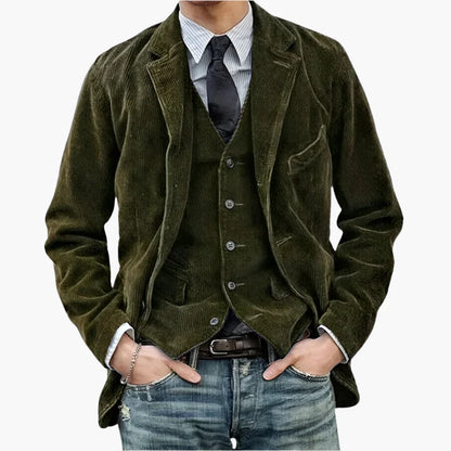 Herren Smart-Casual Blazer Set – Moderner Anzugstil für Alltag und Business