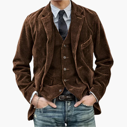 Herren Smart-Casual Blazer Set – Moderner Anzugstil für Alltag und Business