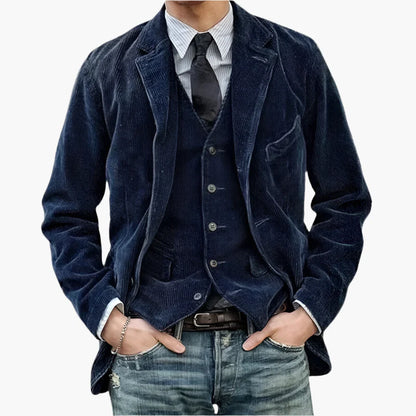 Herren Smart-Casual Blazer Set – Moderner Anzugstil für Alltag und Business