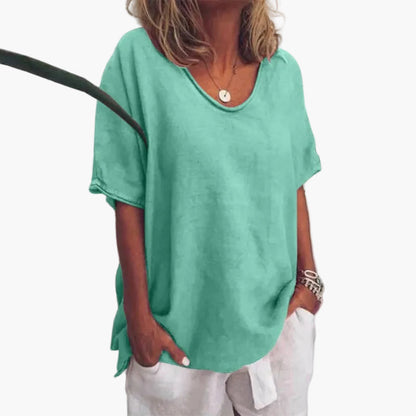 Damen Klassische Bluse mit Lockerer Passform – Lässig & Vielseitig für Alltag und Freizeit