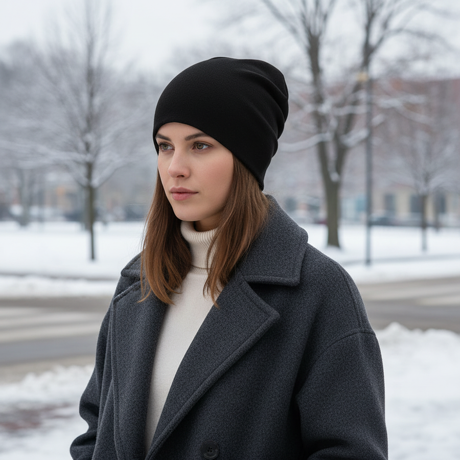 Unisex Mütze Beanie in Einheitsgröße weich für Herren & Damen