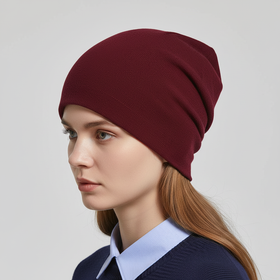 Unisex Mütze Beanie in Einheitsgröße weich für Herren & Damen