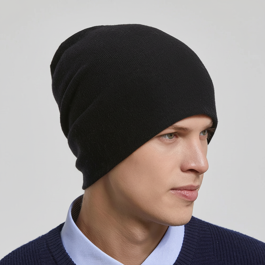 Unisex Mütze Beanie in Einheitsgröße weich für Herren & Damen