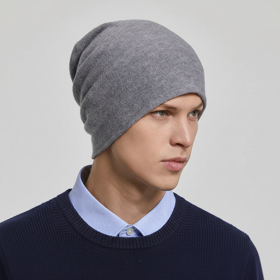 Unisex Mütze Beanie in Einheitsgröße weich für Herren & Damen