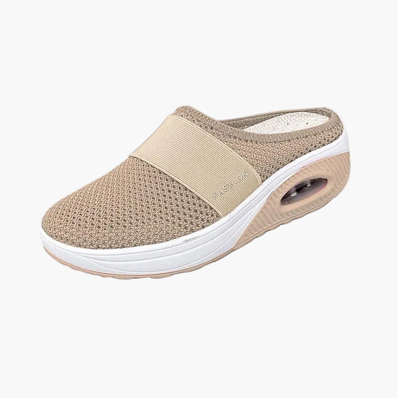 Damen Bequeme Slip-On Pantoletten mit Luftpolstersohle – Alltag & Komfort