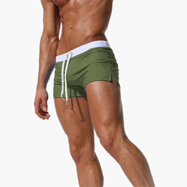 Herren Bade- und Schwimmshorts – Sportlicher Schnitt, Schnell Trocknend, Für Strand & Pool