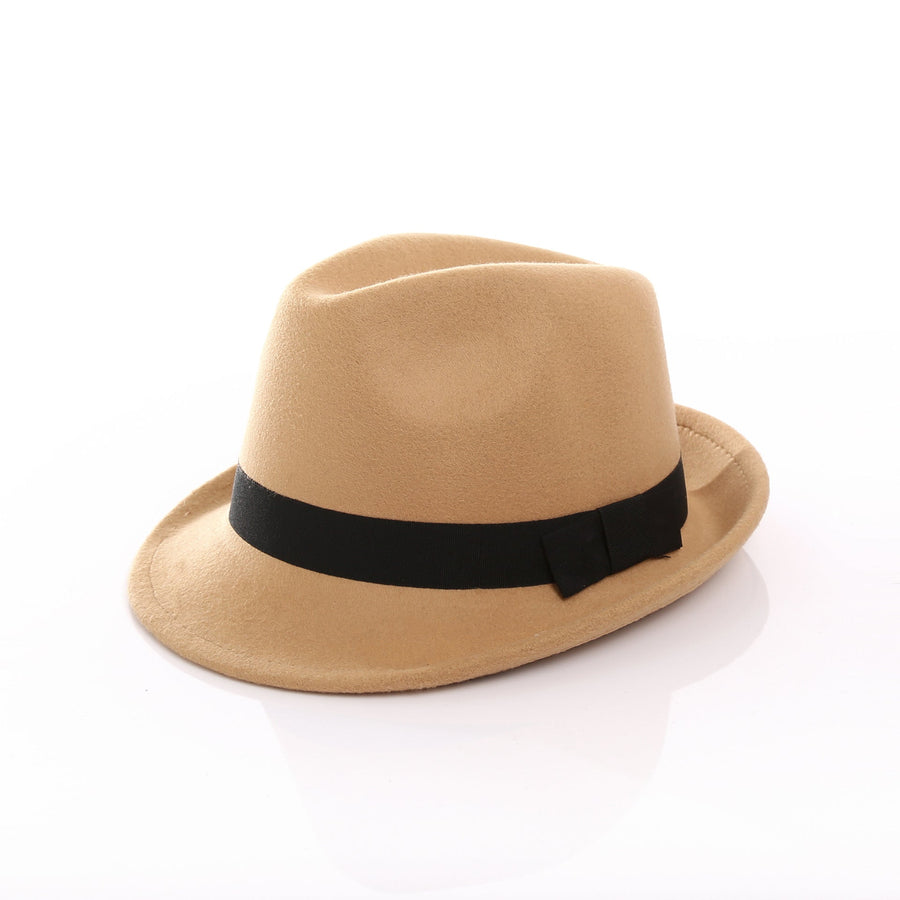 Unisex Fedora Hut mit Band – Verschiedene Farben