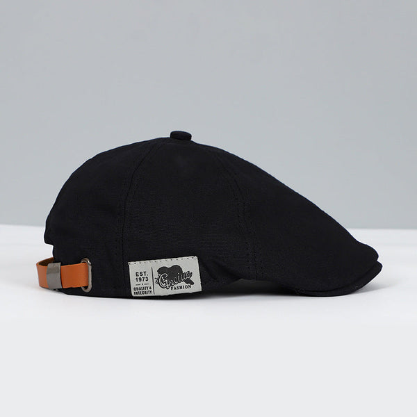 Heren/unisex-schipperspet met verstelbare band - verschillende kleuren