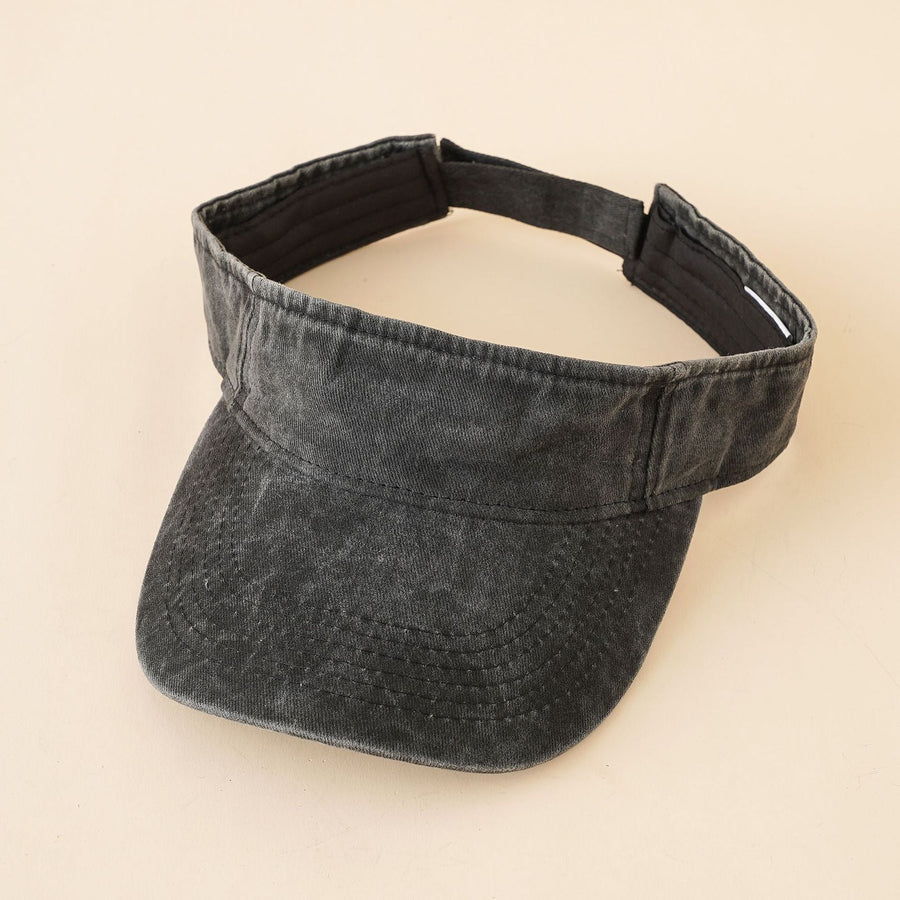 Unisex Visor Cap mit verstellbarem Riemen in verschiedenen Farben