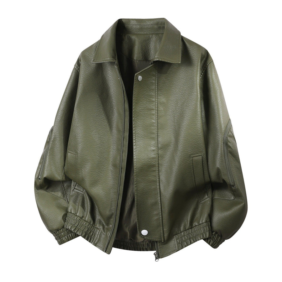 Unisex bomberjack met kraag en ritssluiting