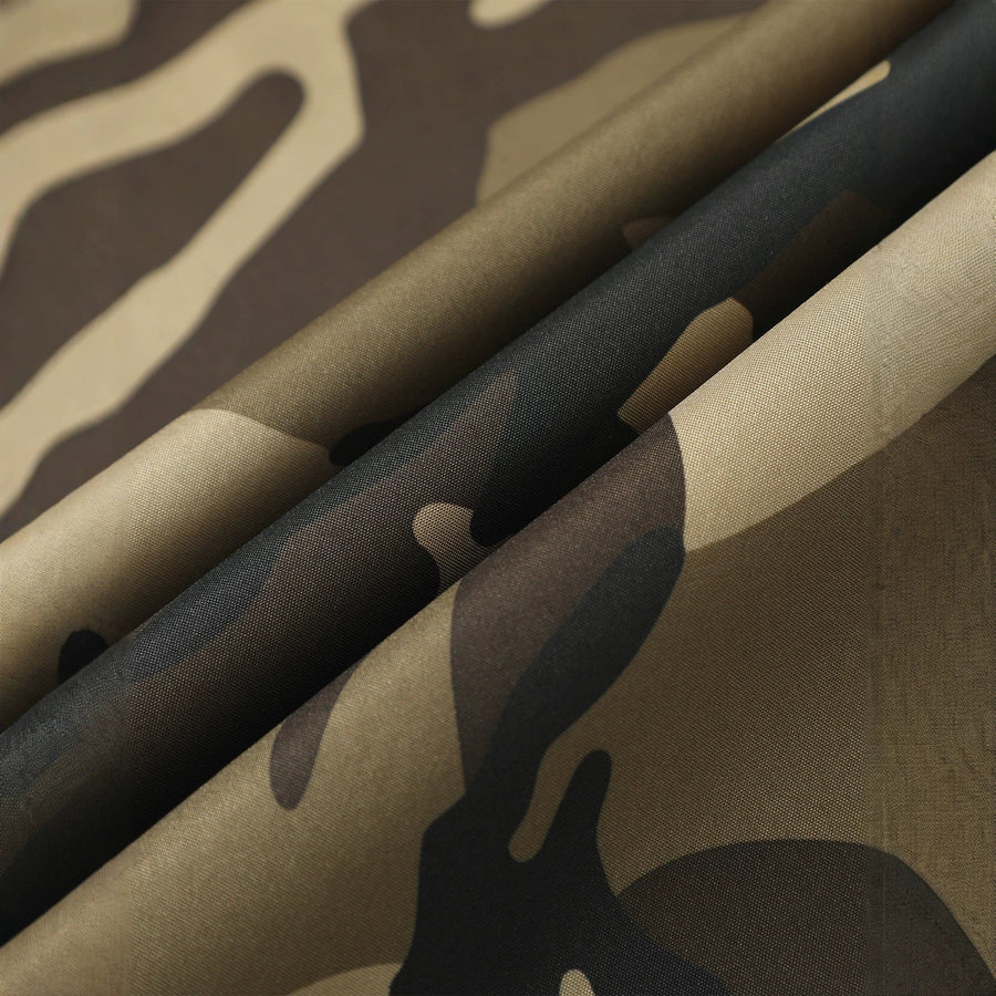 Hoodie met camouflagepatroon voor heren en ritssluiting