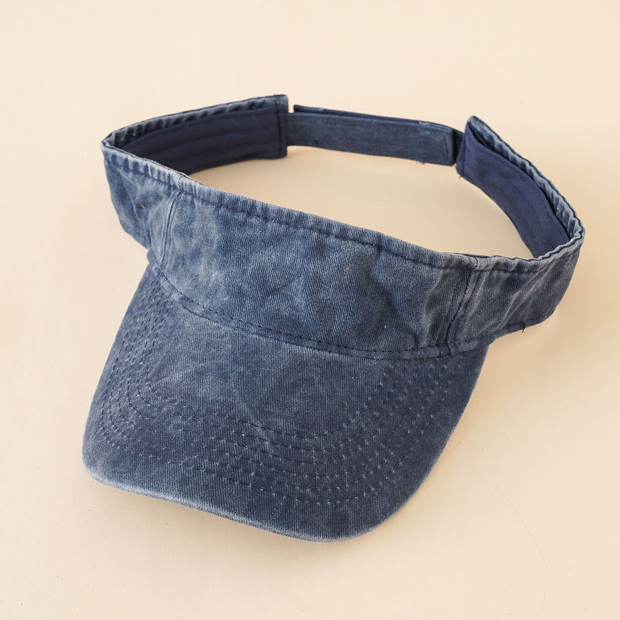 Unisex Visor Cap mit verstellbarem Riemen in verschiedenen Farben