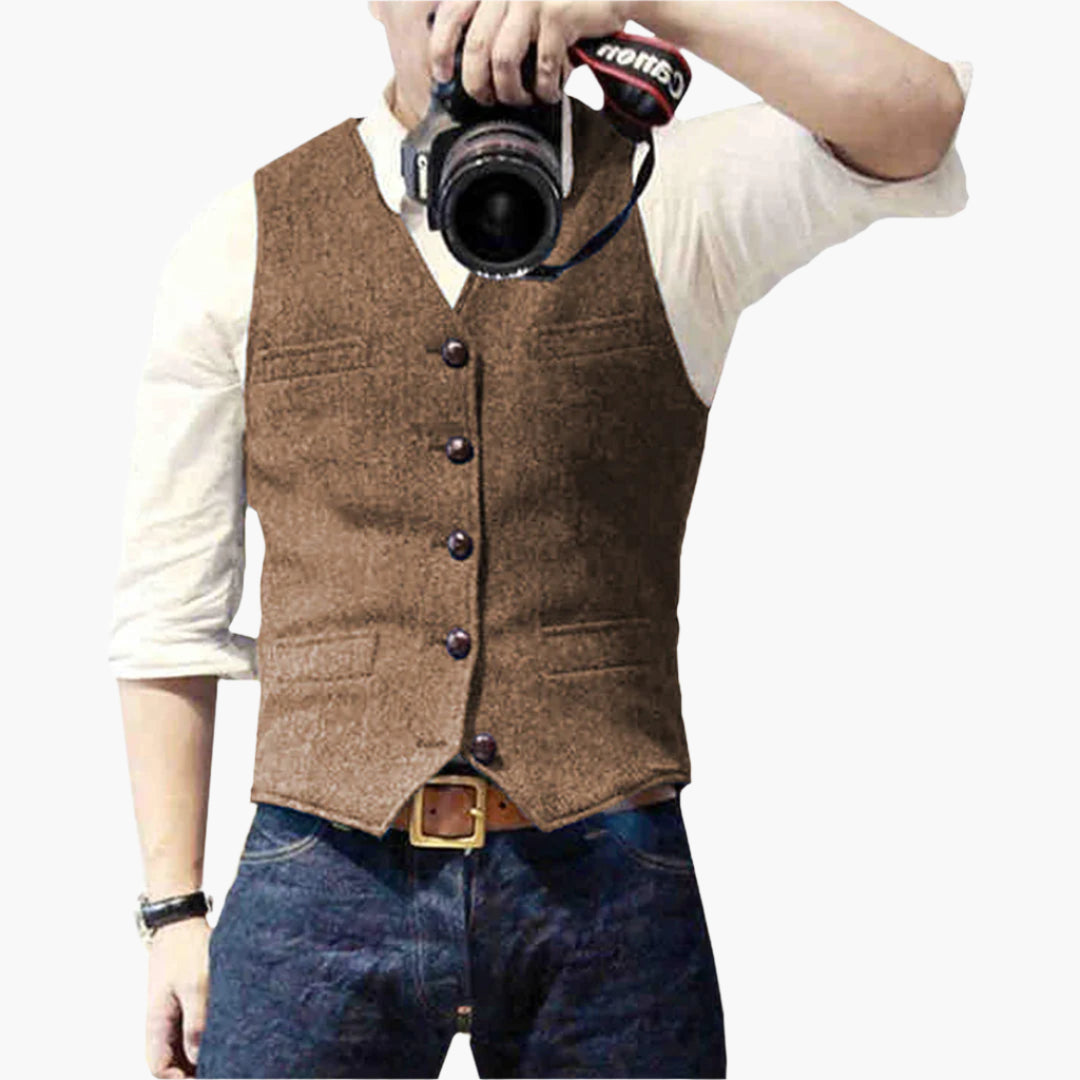 Herren Weste Modern Elegant – Stilvolles Gilet für Freizeit & Business Outfits