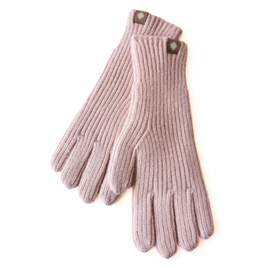 Unisex Winter Strickhandschuhe Gerippte Fäustlinge Warme Handschuhe mit Etikett