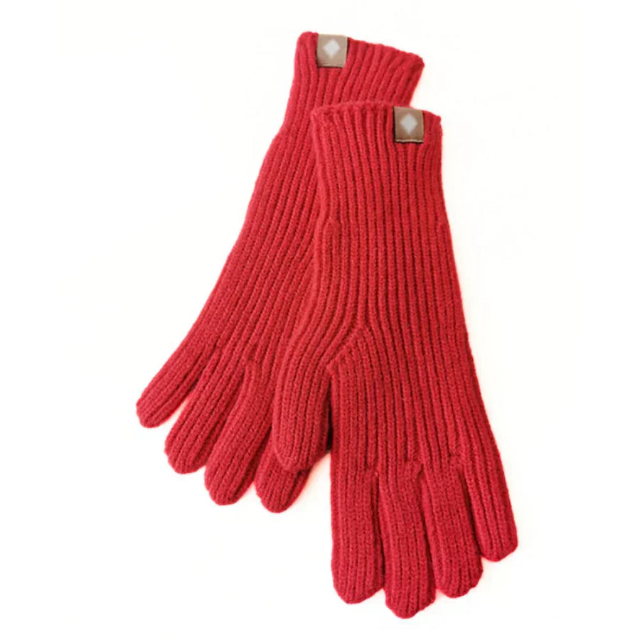Unisex Winter Strickhandschuhe Gerippte Fäustlinge Warme Handschuhe mit Etikett