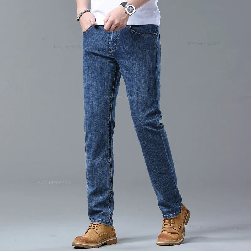Herren Jeans Freizeithose Denim Regular Fit