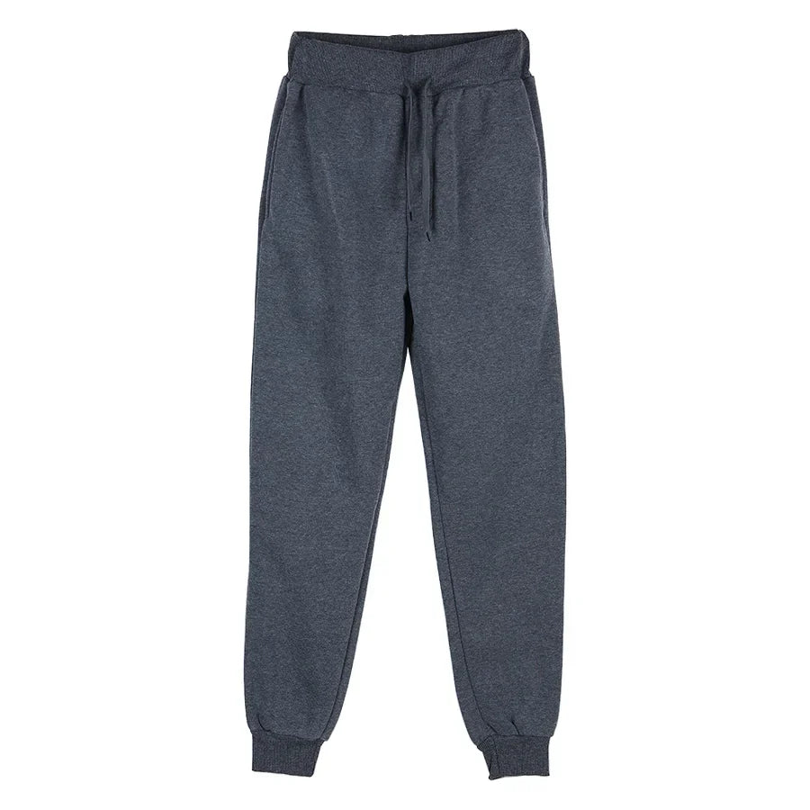 Unisex Jogginghose Sportlich Freizeithose mit Kordelzug Bündchen Gelb