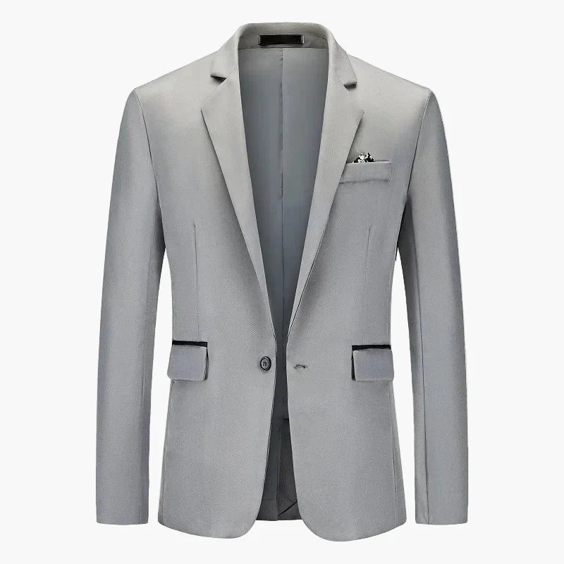Herren Business Sakko – Eleganter Ein-Knopf-Blazer für Büro und festliche Anlässe