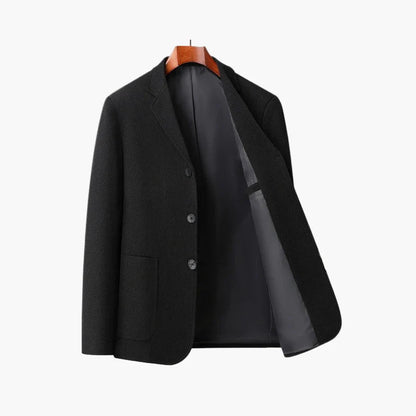 Herren Business Casual Sakko – Klassischer Hahnentritt Blazer für Büro & Alltag