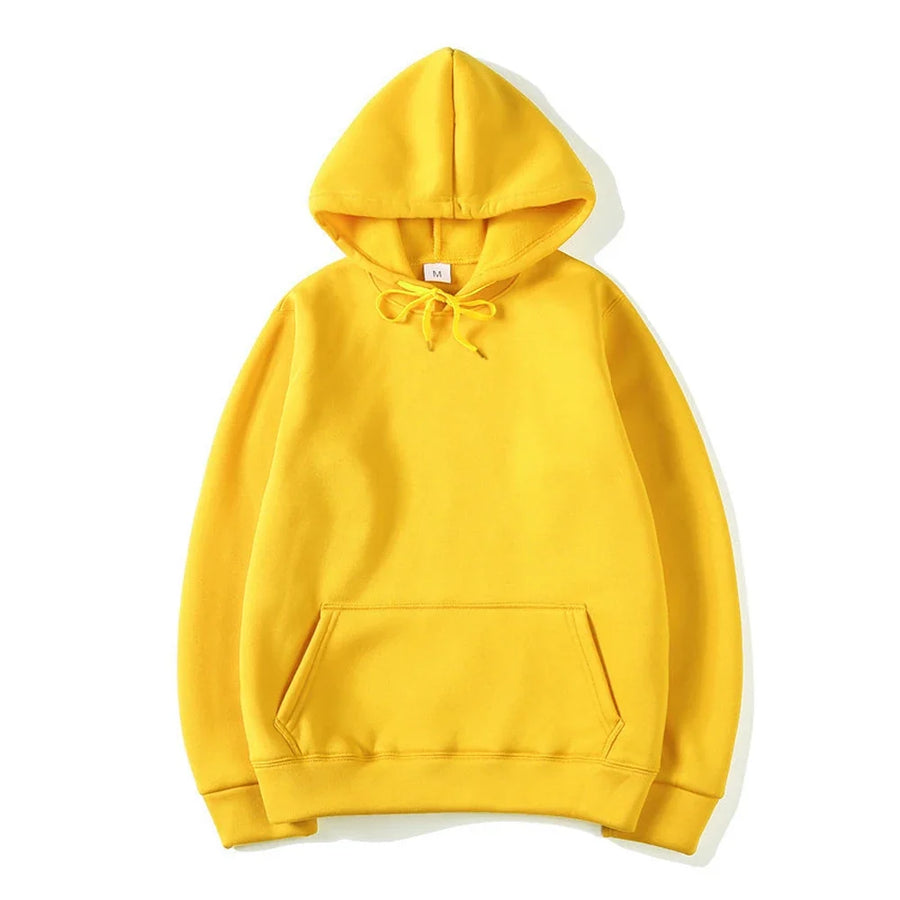 Unisexhoodie met capuchon en kangoeroezak - Verschillende kleuren