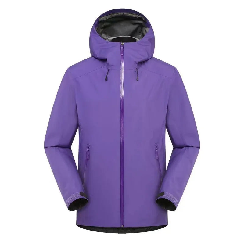 Funktionsjacke mit Kapuze für Herren – Wasserabweisend, Winddicht