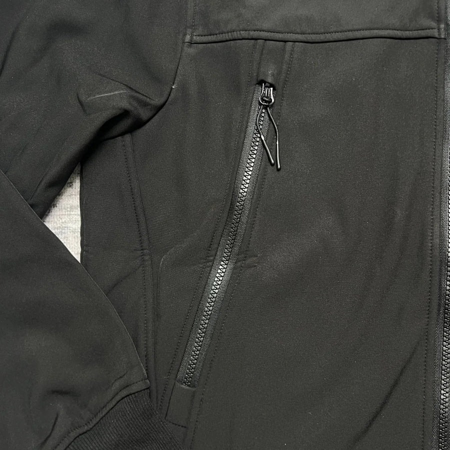 Unisex Kapuzenjacke mit Goggle-Details, Reißverschlusstaschen und durchgehendem Reißverschluss