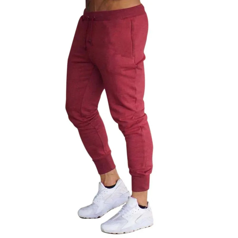 Herren Jogginghose Sporthose mit Kontrasteinsätzen