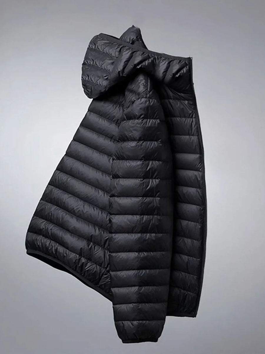 Steppjacke mit Kapuze für Herren und Damen – Leichte Pufferjacke in verschiedenen Farben