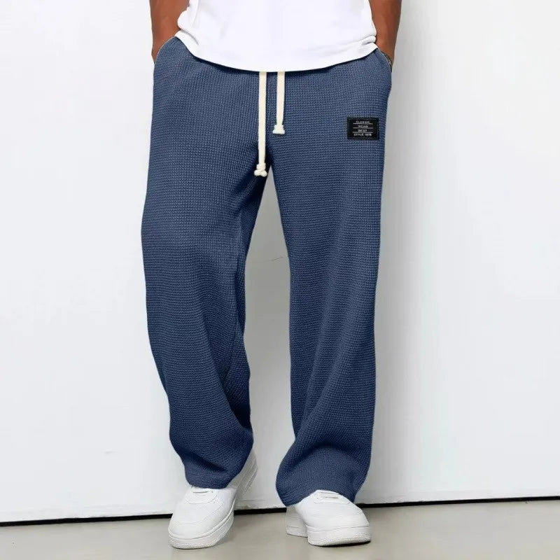 Herren Freizeithose Jogginghose Sporthose Lang mit Kordelzug