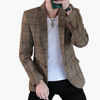 Herren Modernes Business Sakko – Eleganter Blazer für Büro und Freizeit
