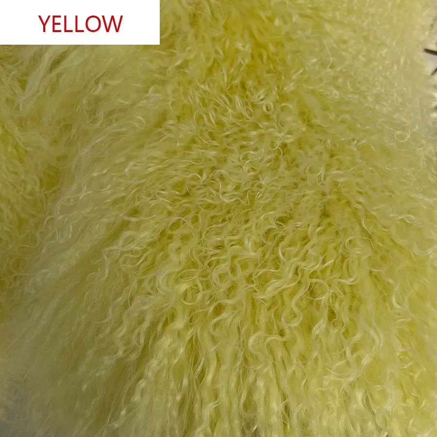 Damen Pelzimitat Mantel Lockiges Plüsch Teddy-Stil Jacke Langarm offener Schnitt