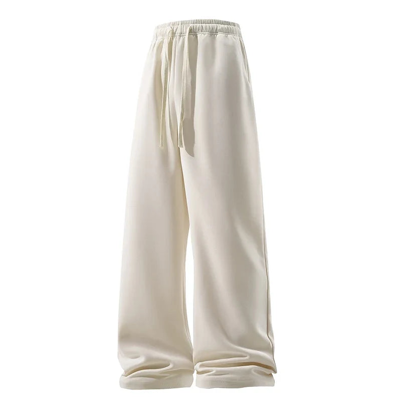 Unisex Jogginghose Weites Bein Elastischer Bund Kordelzug