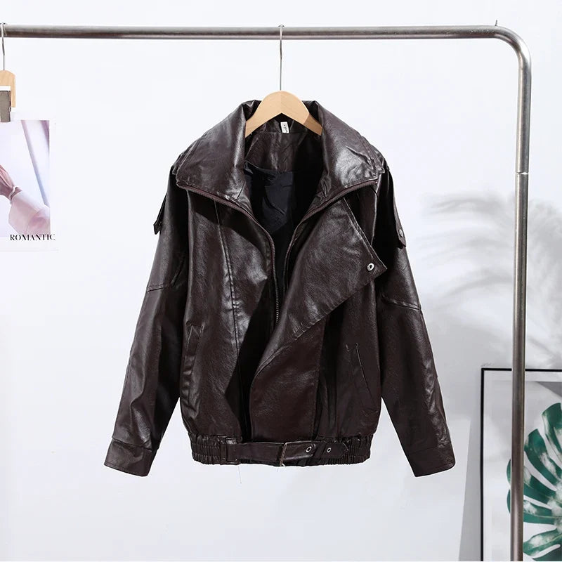 Damen Kurzjacke im Bomber-Stil mit Stehkragen und Taschen