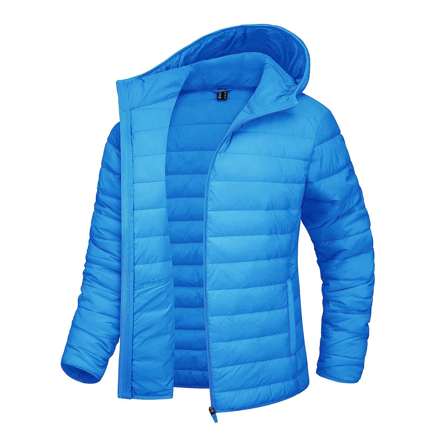 Damen Steppjacke mit Kapuze, leicht & gefüttert, warm für Herbst & Winter