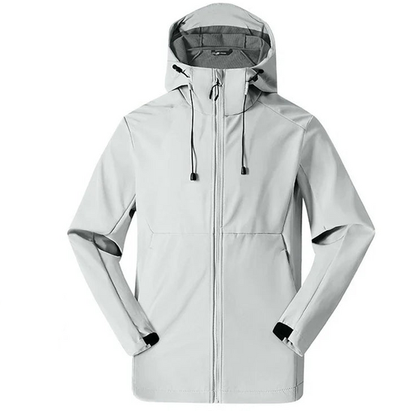 Unisex Kapuzenjacke Winddicht Wasserdicht Warm Gefüttert für Outdoor & Sport