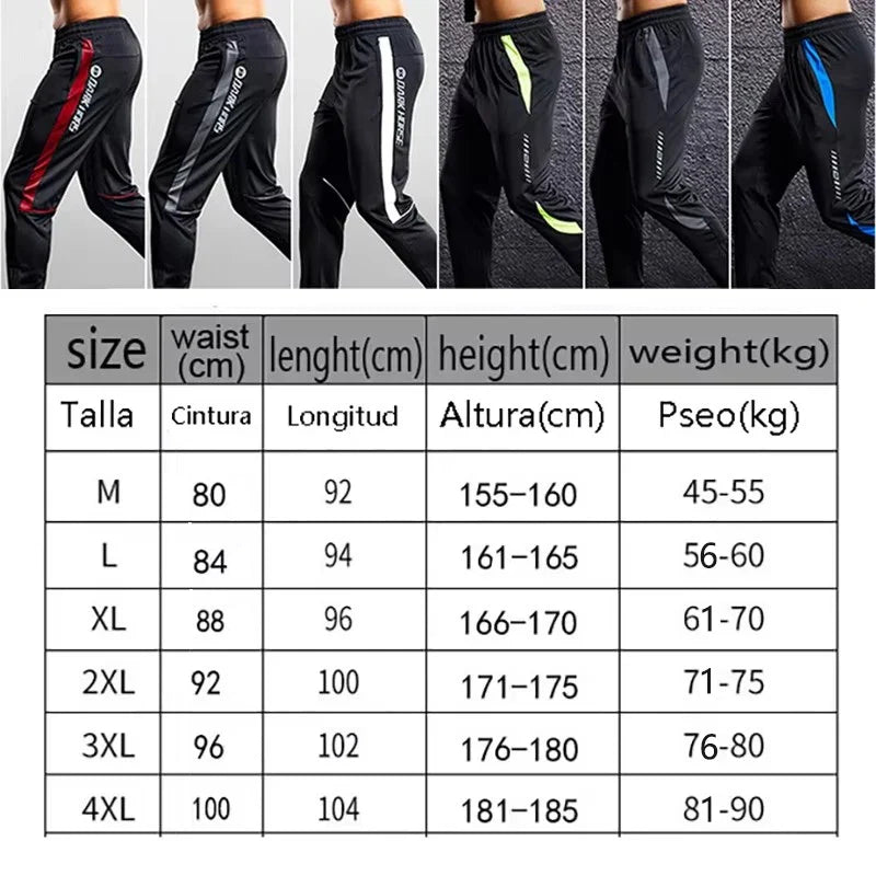 Herren Sport Trainingshose Schwarz mit Farbstreifen Jogginghose Reißverschlusstaschen