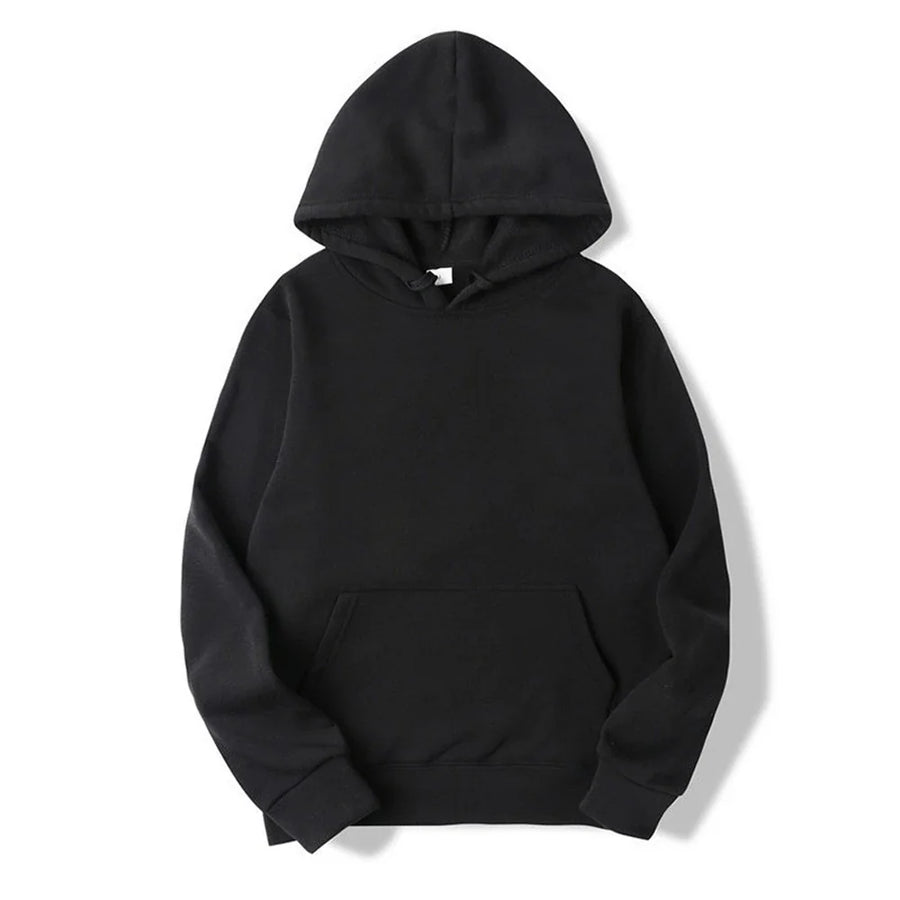 Unisexhoodie met capuchon en kangoeroezak - Verschillende kleuren