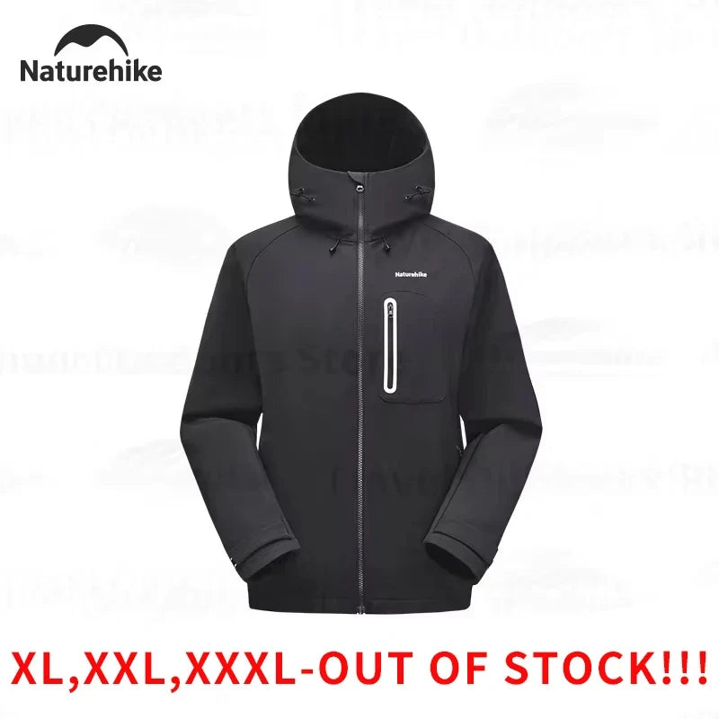 Wanderjacke mit Kapuze für Outdoor-Aktivitäten