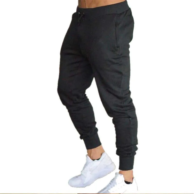 Herren Jogginghose Sporthose mit Kontrasteinsätzen