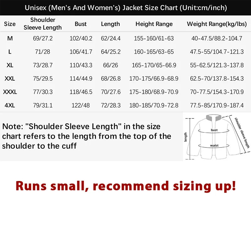 Unisex Leichte Kapuzenjacke Windbreaker mit Reißverschluss