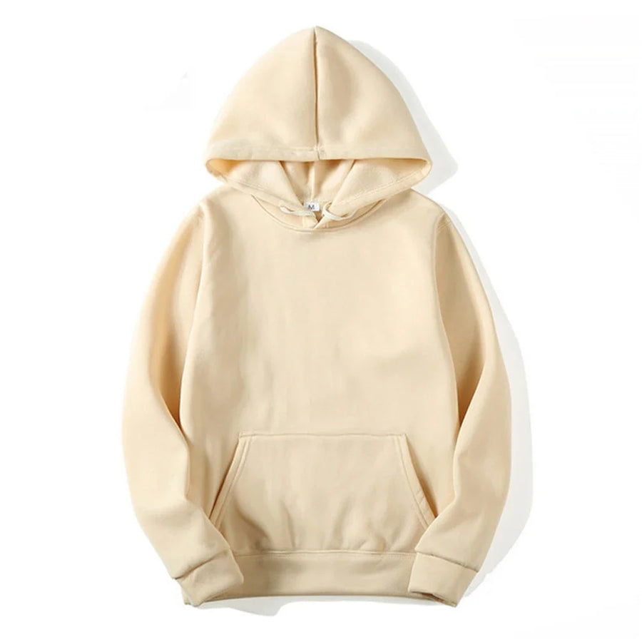 Unisexhoodie met capuchon en kangoeroezak - Verschillende kleuren