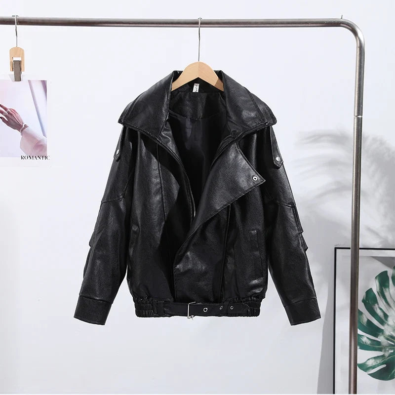 Damen Kurzjacke im Bomber-Stil mit Stehkragen und Taschen