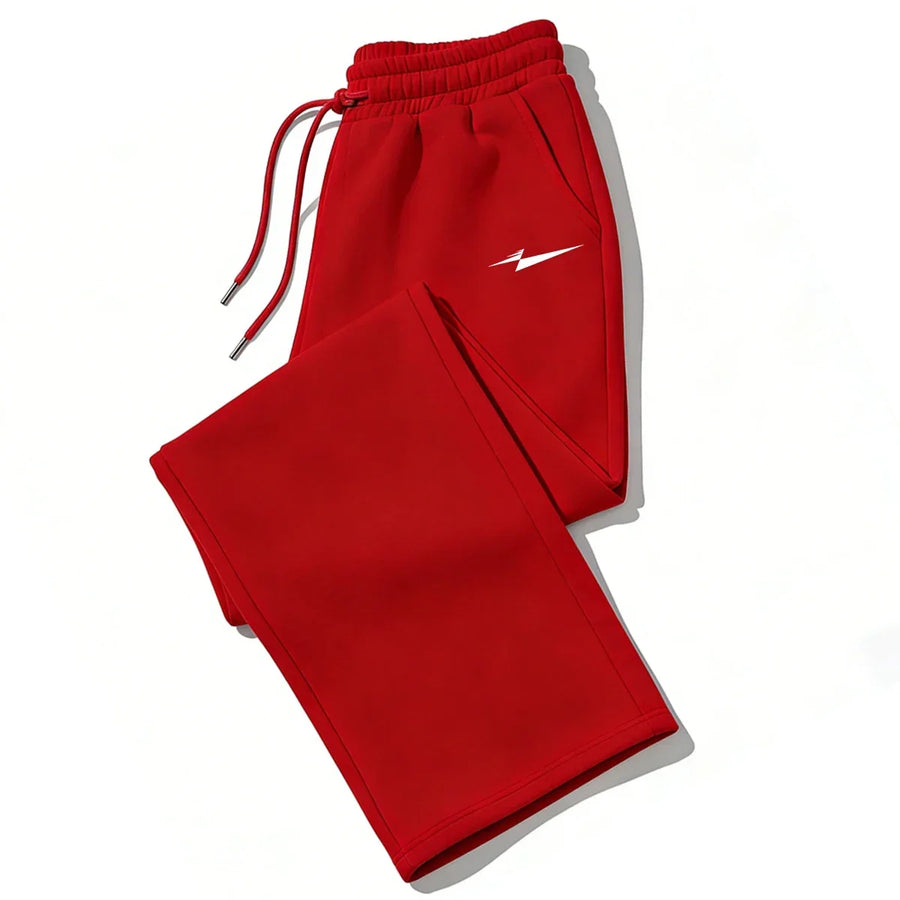 Uniseks joggingbroek met tunnelkoord en logo