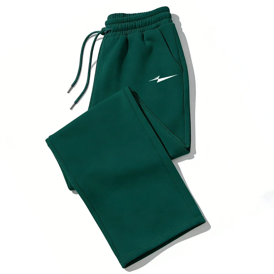 Uniseks joggingbroek met tunnelkoord en logo